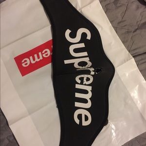 Supreme half face mask reversable